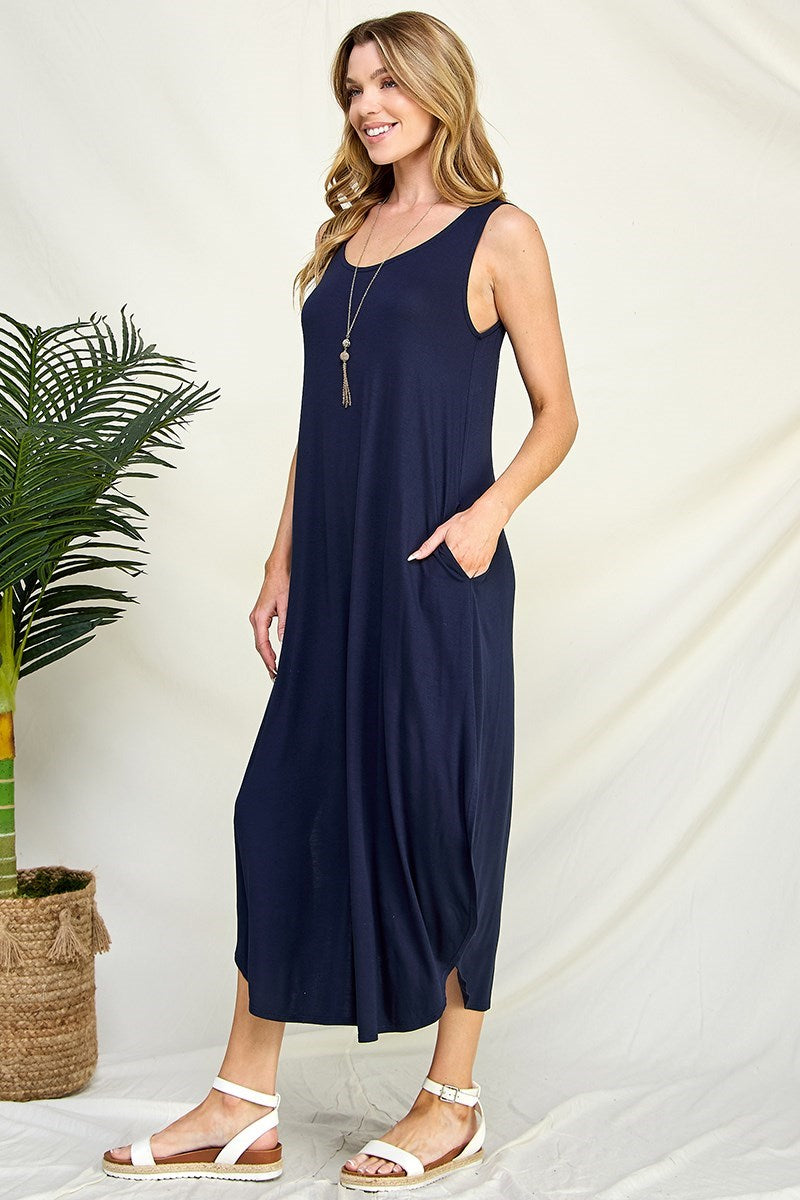 Camille Sleeveless Maxi Dress