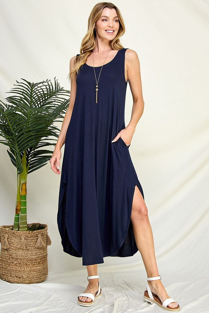 Camille Sleeveless Maxi Dress