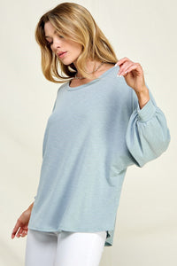 Serena Slub Knit Top