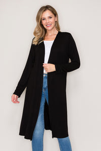 Classic Black Cardigan