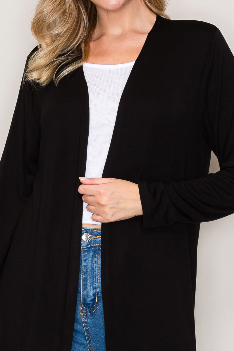 Classic Black Cardigan