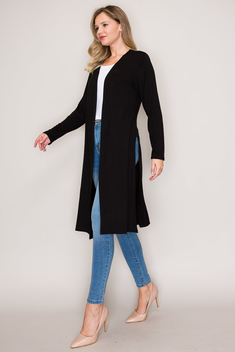 Classic Black Cardigan