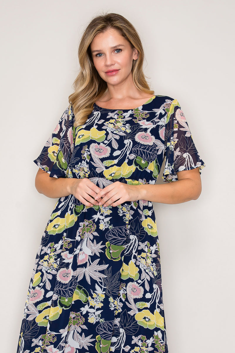 Isla Floral Maxi Dress