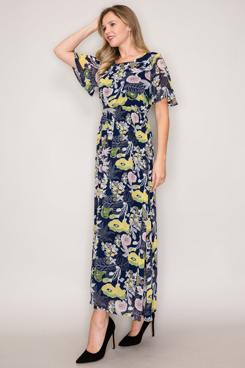 Isla Floral Maxi Dress