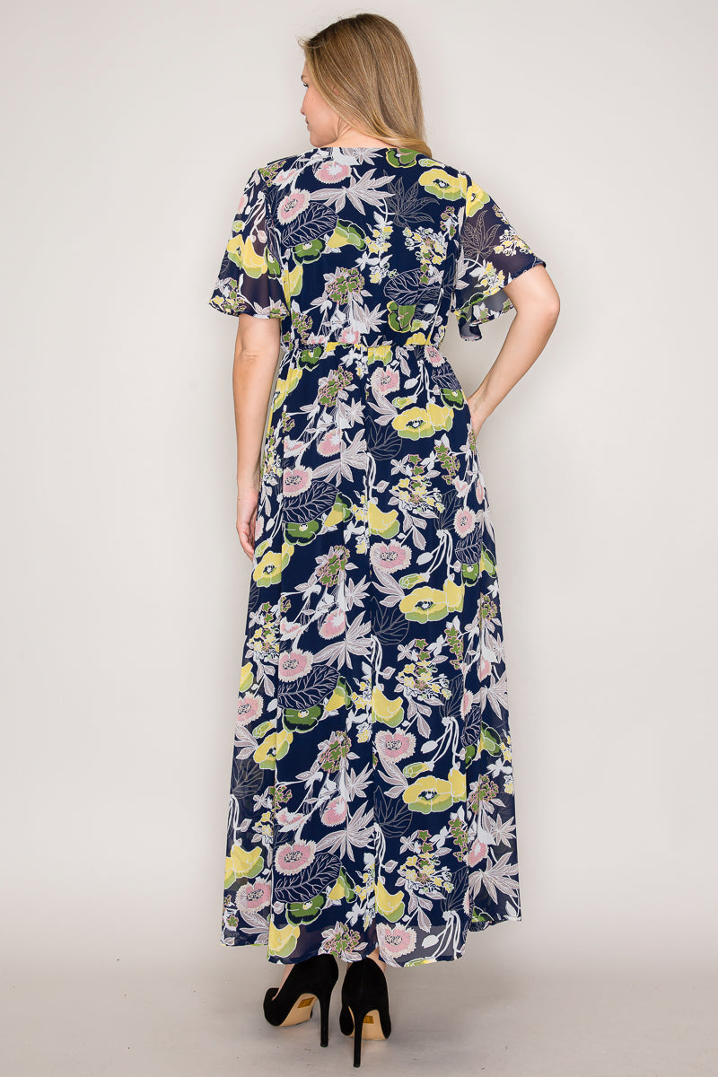 Isla Floral Maxi Dress