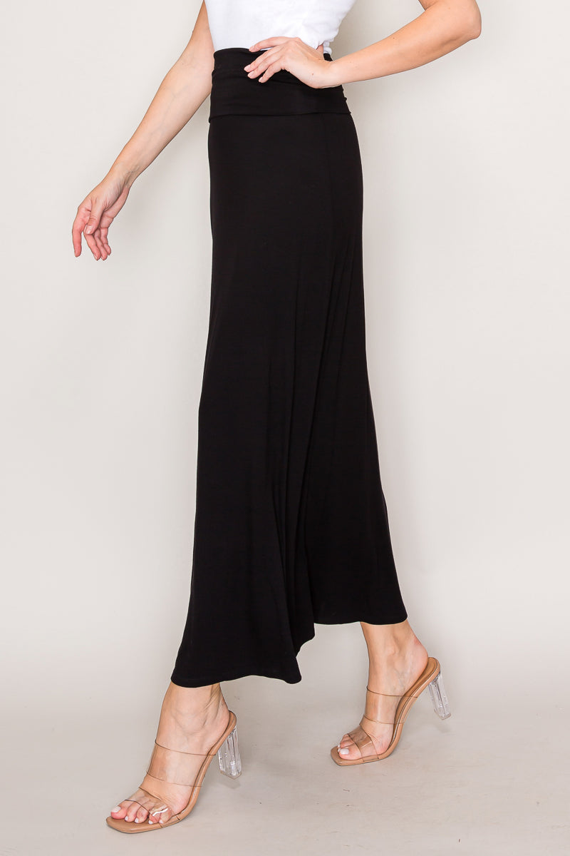 Little Black Maxi Skirt