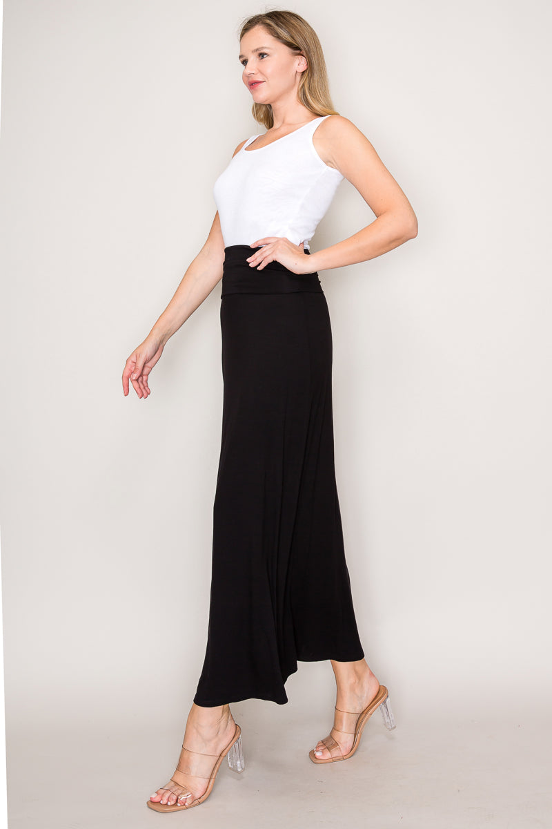 Little Black Maxi Skirt