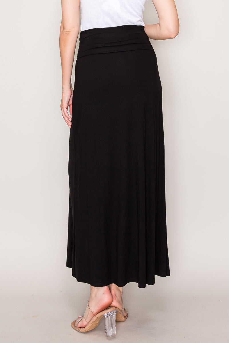 Little Black Maxi Skirt