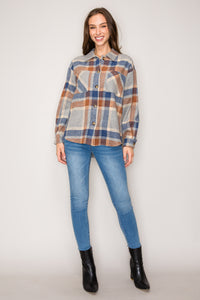 Janette Plaid Jacket